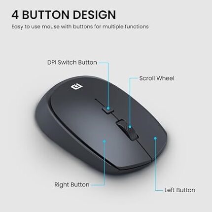 Portronics Toad 23 Wireless Optical Mouse