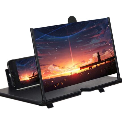 8 inch Screen Magnifier,3D Thin Mobile Phone Amplifier