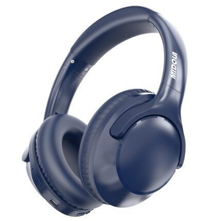 MIDOLA Bluetooth Headphones Over Ear 68H Playtime 6 EQ Wireless