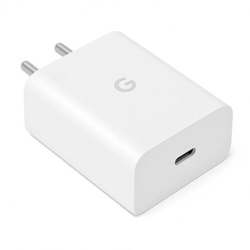 Google 30W Original C-Type Rapid Charger Power Fast Adapter for Google 10/10 Pro/10 Pro XL/9A/9 Pro XL/9 Pro/8 Pro/8/8a/7Pro -Tablet/Chromebook & Support 30 W Other USB C Devices Quick Charge, White