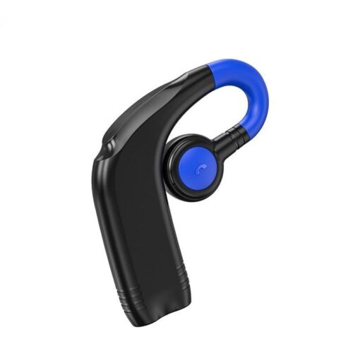 NNEDSZ Bluetooth V5.2 Single Earhook Business Headset - M99 - Black + Blue
