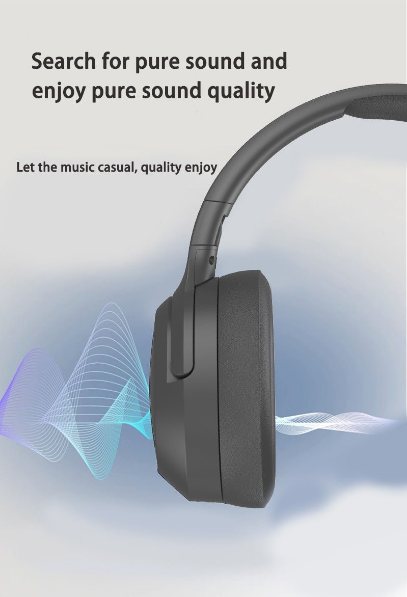 NNEDSZ Blue P2963 Wireless Bluetooth Headphones with LED Light, Hi-Fi Sound, and Sport Design - Image 3